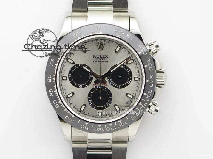 0126 Daytona SS YG Ceramic Bezel JH Best Edition White Dial On SS YG Bracelet A Resilient 3530